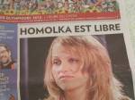 Titelseite 'La Presse' am 5. Juli 2005. Foto: Paul Morf Gronert