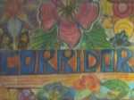 'Corridor'-Schriftzug. Foto: Paul Morf Gronert