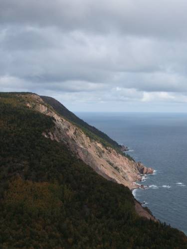 Steilkste, Cape Breton Island. Foto: Paul Morf Gronert