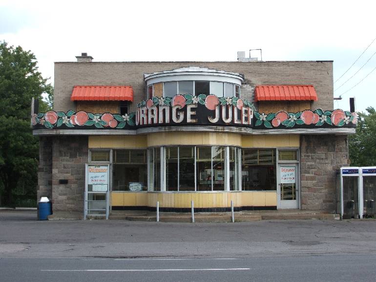 Gaststtte 'Orange Julep'. Foto: Paul Morf Gronert